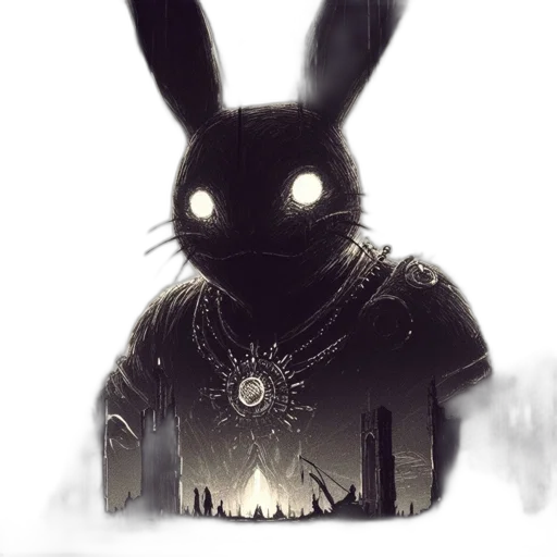 animal, mask, creature, concept art, fantasy art, cyberpunk, pixel art, fire transparent PNG cut-out