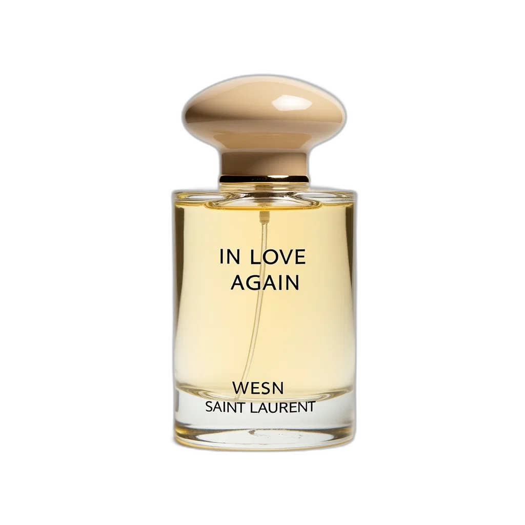 close-up, image, perfume, bottle, beige, cap, clear, glass transparent PNG cut-out