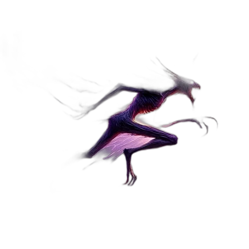 creature, dragon, hair, mask, concept art, watercolor, fantasy art, pixel art transparent PNG cut-out