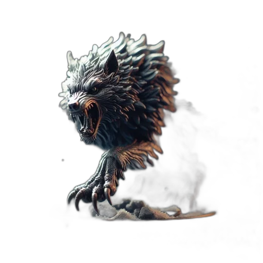 dragon, creature, animal, mask, concept art, fantasy art, 3d render, pixel art transparent PNG cut-out