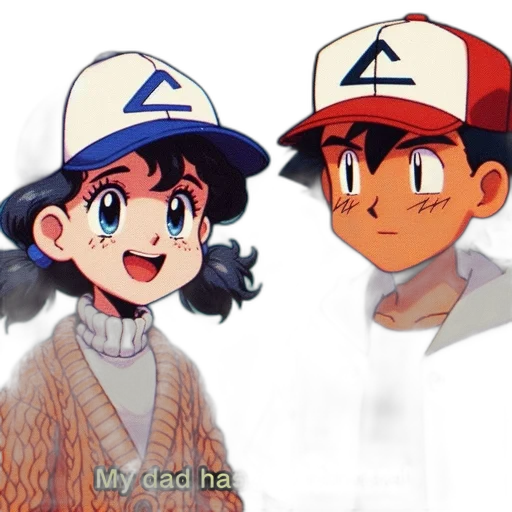 hat, anime, watercolor, cartoon transparent PNG cut-out