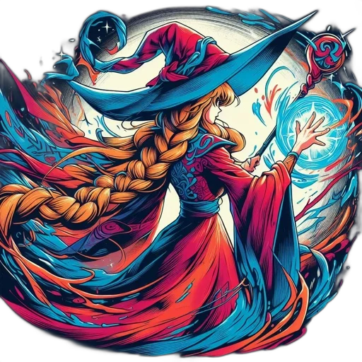 dragon, sword, mask, staff, fantasy art, concept art, comic book art, pixel art transparent PNG cut-out