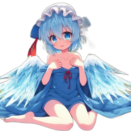 dress, staff, weapon, dragon, anime, pixel art, concept art, fantasy art transparent PNG cut-out