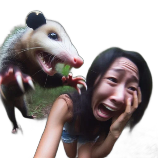 creature, animal, mask, food, photorealistic, concept art, 3d render, fantasy art transparent PNG cut-out