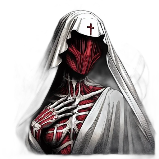 mask, face, creature, jacket, concept art, comic book art, pixel art, fantasy art transparent PNG cut-out