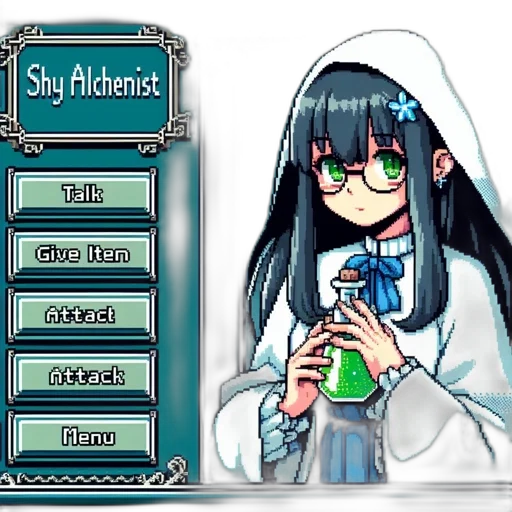 staff, weapon, pixel art, anime, vaporwave, concept art, blue, monochrome transparent PNG cut-out