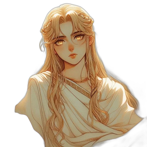 staff, face, fantasy art, watercolor, pixel art, concept art, golden, pastel transparent PNG cut-out