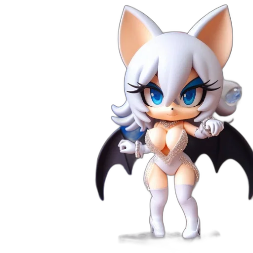 creature, concept art, 3d render, fantasy art, pixel art, nendoroid, figurine, features transparent PNG cut-out
