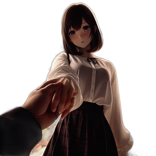 dress, face, mask, staff, concept art, photorealistic, anime, fantasy art transparent PNG cut-out
