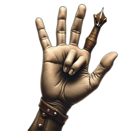 weapon, staff, jewelry, mask transparent PNG cut-out