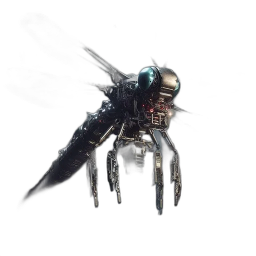robot, weapon, creature, dragon, concept art, 3d render, pixel art, fantasy art transparent PNG cut-out