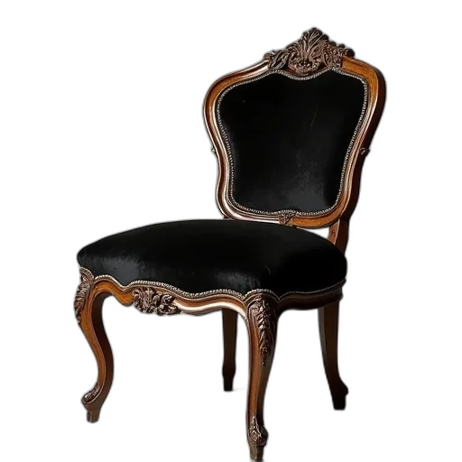 furniture, crown, 3d render, antique transparent PNG cut-out