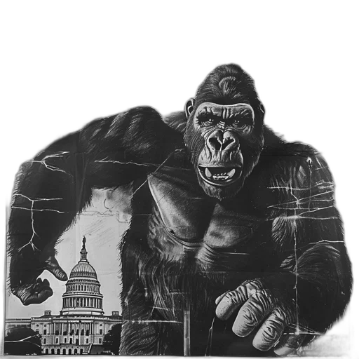 animal, jacket, creature, concept art, comic book art, photorealistic, pencil sketch, large transparent PNG cut-out