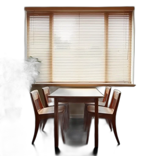 furniture, staff, face, hair, 3d render, photorealistic, concept art, fog transparent PNG cut-out