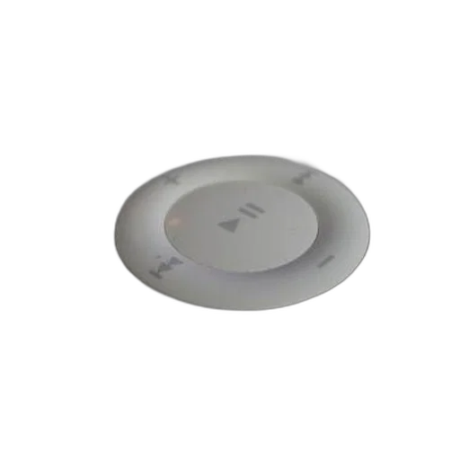 jewelry, 3d render, white, remote, control, buttons, volume, play transparent PNG cut-out