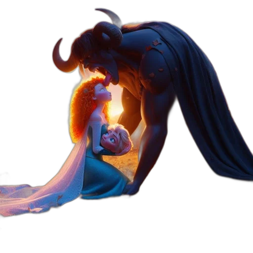 dragon, concept art, fantasy art, 3d render, pixel art, fire, underwater, blue transparent PNG cut-out
