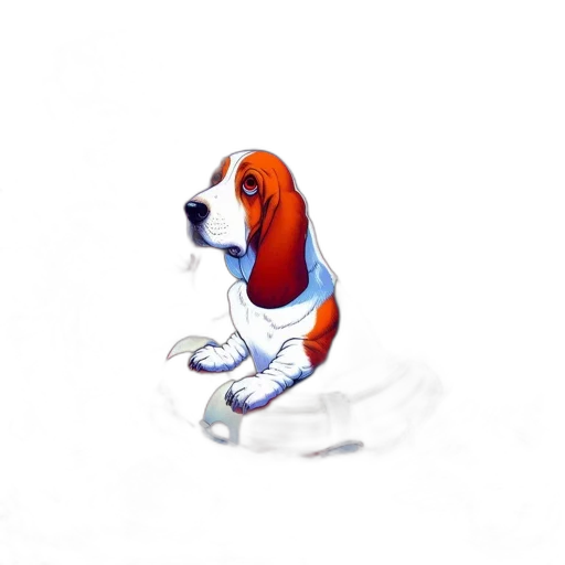 animal, staff, creature, robot, concept art, 3d render, watercolor, photorealistic transparent PNG cut-out