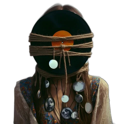 mask, jacket, hair, hat, earth tones, dark, person, wears transparent PNG cut-out