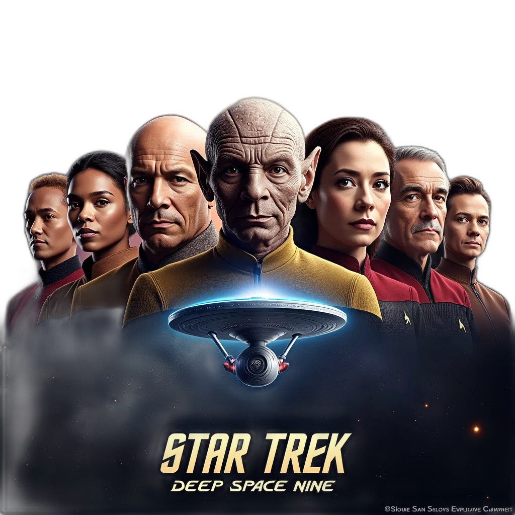 staff, concept art, outer space, second, image, poster, star, trek transparent PNG cut-out