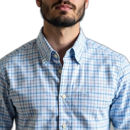 staff, jacket, face, hat, photorealistic, 3d render, concept art, blue transparent PNG cut-out