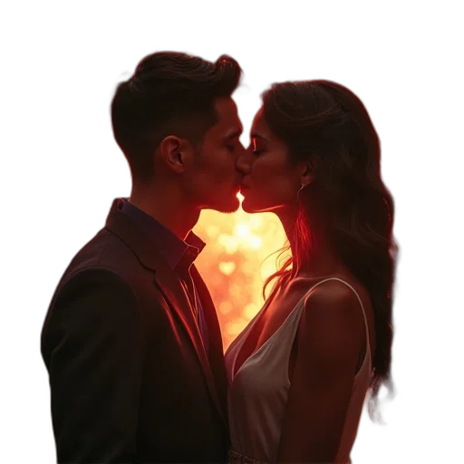 photorealistic, 3d render, concept art, oil painting, sunset, fire, neon lights, fog transparent PNG cut-out