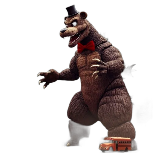 animal, creature, concept art, 3d render, anthropomorphic, dinosaur-like, wears, top transparent PNG cut-out