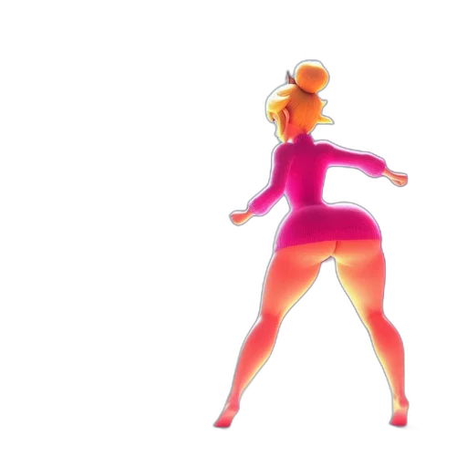 dress, 3d render, concept art, vaporwave, pixel art, neon lights, neon, colorful transparent PNG cut-out