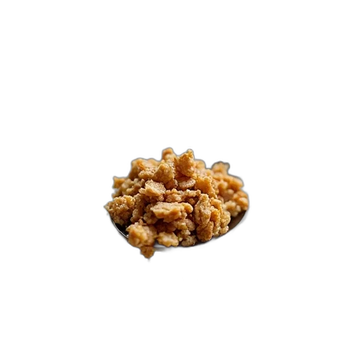 food, crown, jewelry, animal, spoon, filled, granola, placed transparent PNG cut-out