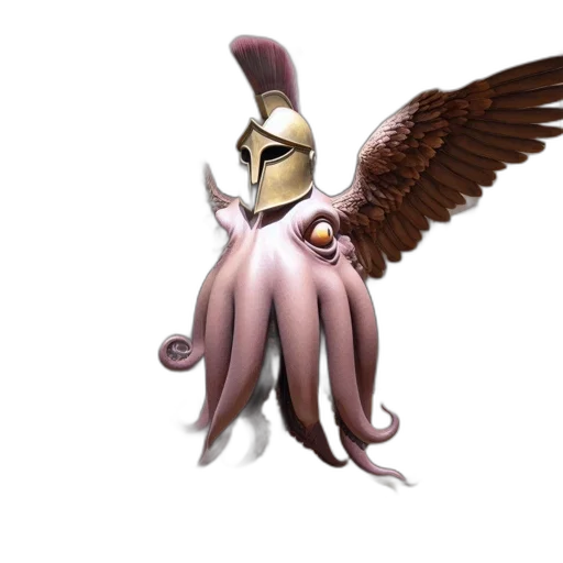 creature, staff, animal, mask, concept art, 3d render, fantasy art, cartoon transparent PNG cut-out