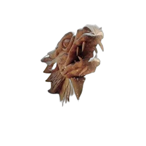 dragon, crown, mask, jewelry, 3d render, photorealistic, concept art, earth tones transparent PNG cut-out