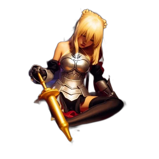 sword, staff, weapon, crown transparent PNG cut-out