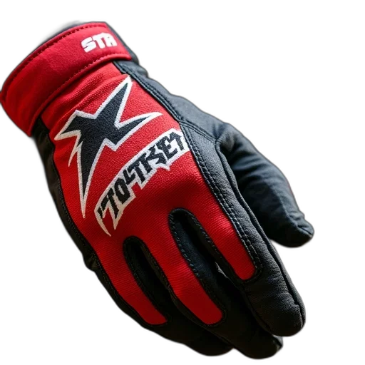 factory, troystar, motocross, gloves transparent PNG cut-out