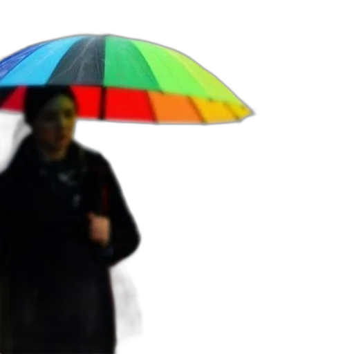 umbrella, staff, jacket, hat, 3d render, photorealistic, concept art, vaporwave transparent PNG cut-out