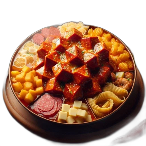food, crown, animal, 3d render, photorealistic, hearty, meal, features transparent PNG cut-out