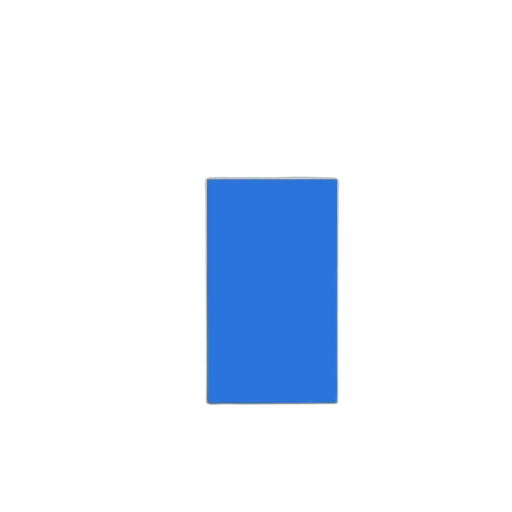 robot, pixel art, blue, monochrome transparent PNG cut-out