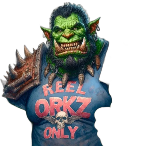 mask, concept art, 3d render, fantasy art, photorealistic, imposing, orc-like, figure transparent PNG cut-out