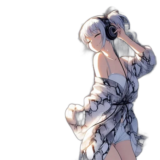 dress, weapon, robot, flower, concept art, watercolor, anime, pixel art transparent PNG cut-out