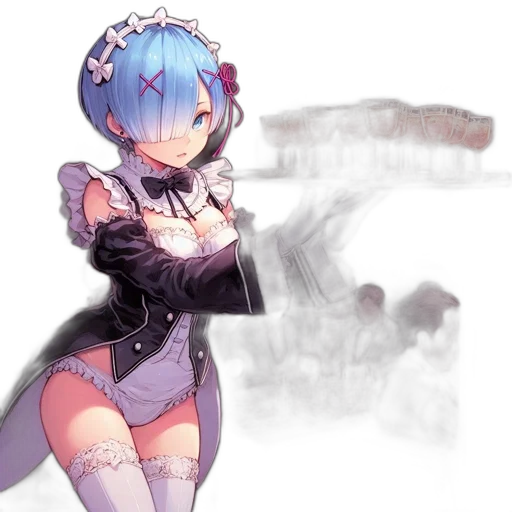 weapon, robot, sword, staff, cyberpunk, concept art, anime, pixel art transparent PNG cut-out