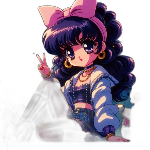 vaporwave, anime, pixel art, watercolor, pastel, colorful, blue, dark transparent PNG cut-out