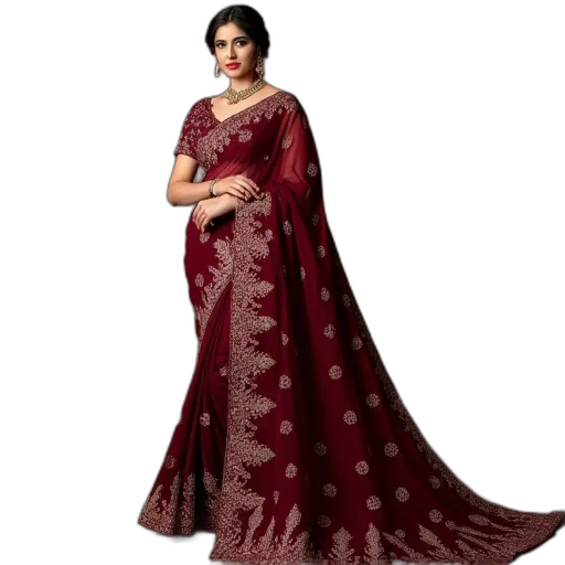 dress, photorealistic, red, appealing transparent PNG cut-out