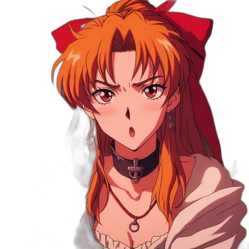 face, staff, weapon, anime, pixel art, cartoon, vaporwave, fire transparent PNG cut-out