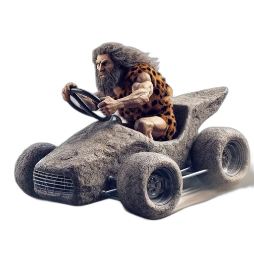 car, animal, creature, hair, concept art, fantasy art, 3d render, photorealistic transparent PNG cut-out