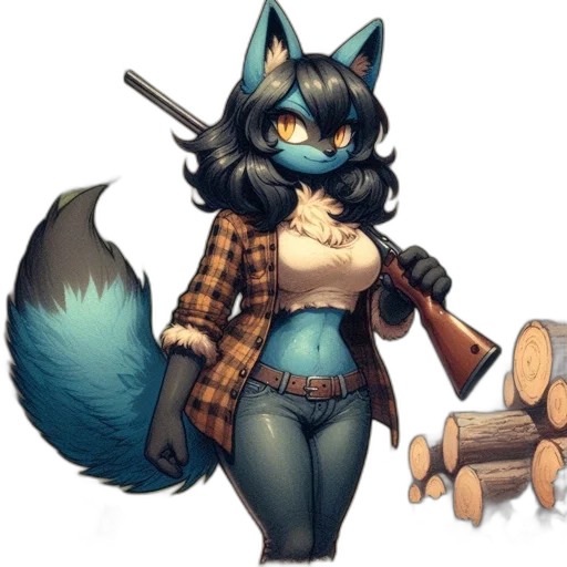 staff, weapon, jacket, concept art, pixel art, fantasy art, 3d render, blue transparent PNG cut-out