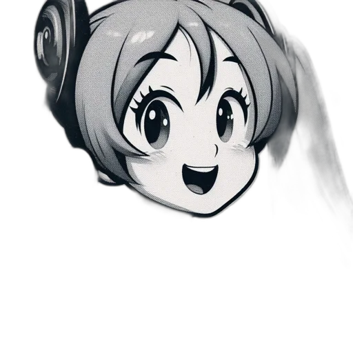 face, staff, mask, robot, anime, cartoon, concept art, pixel art transparent PNG cut-out