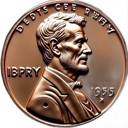 jewelry, face, copper, penny, has, upside, down, holed transparent PNG cut-out