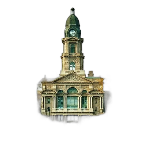 building, crown, furniture, dress, 3d render, photorealistic, concept art, watercolor transparent PNG cut-out