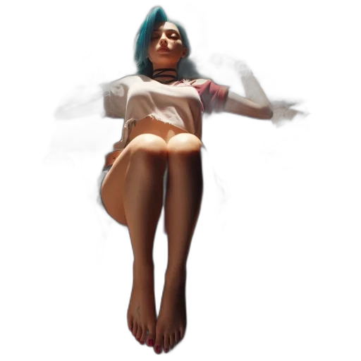 robot, dress, creature, concept art, 3d render, photorealistic, pixel art, underwater transparent PNG cut-out