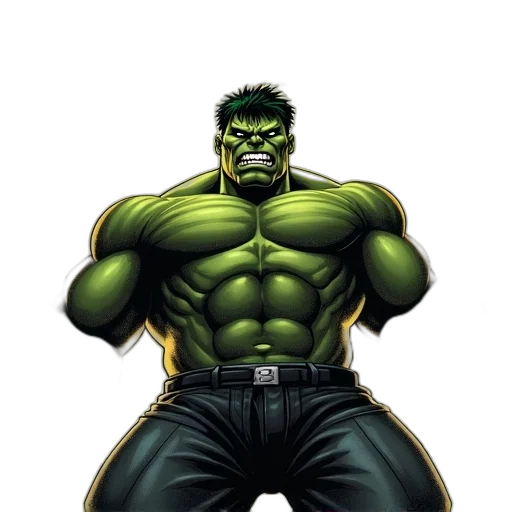 comic book art, concept art, photorealistic, green, comic, book, cover, featuring transparent PNG cut-out