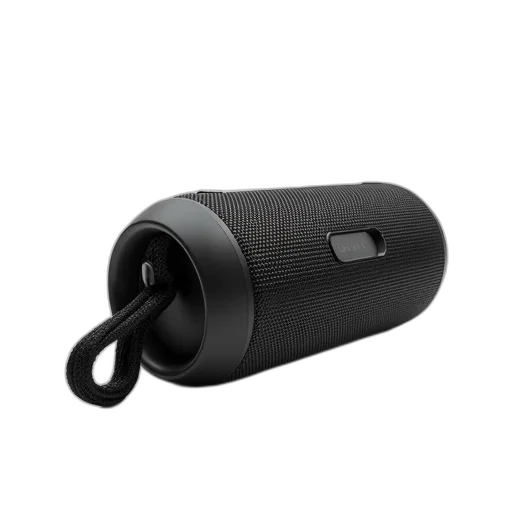 staff, weapon, bottle, 3d render, black, portable, bluetooth, speaker transparent PNG cut-out