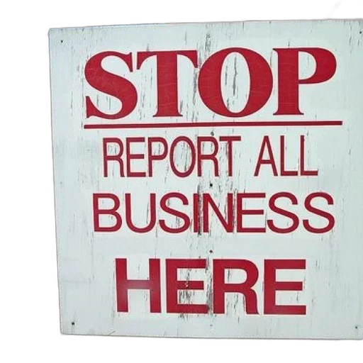 shoes, staff, weathered, sign, red, text, white, background transparent PNG cut-out